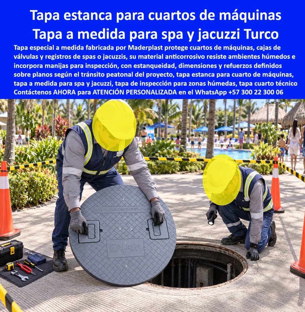 Tapa Especial Cuarto De Máquinas Tapa estanca de inspección Maderplast - Manhole cover sobre planos zona humeda resistente, Tapa Sobre Planos Spa Y Jacuzzi, Tapa Caja Válvulas Reforzada Segura Zonas De Alto Tránsito Peatonal, Tapa A Medida Tapa A Tapa Especial Cuarto De Máquinas Tapa estanca de inspección Maderplast Manhole cover sobre planos zona humeda resistente Tapa Sobre Planos Spa Y Jacuzzi Tapa Caja Válvulas Reforzada Segura Zonas De Alto Tránsito Peatonal Tapa A Medida Tapa A