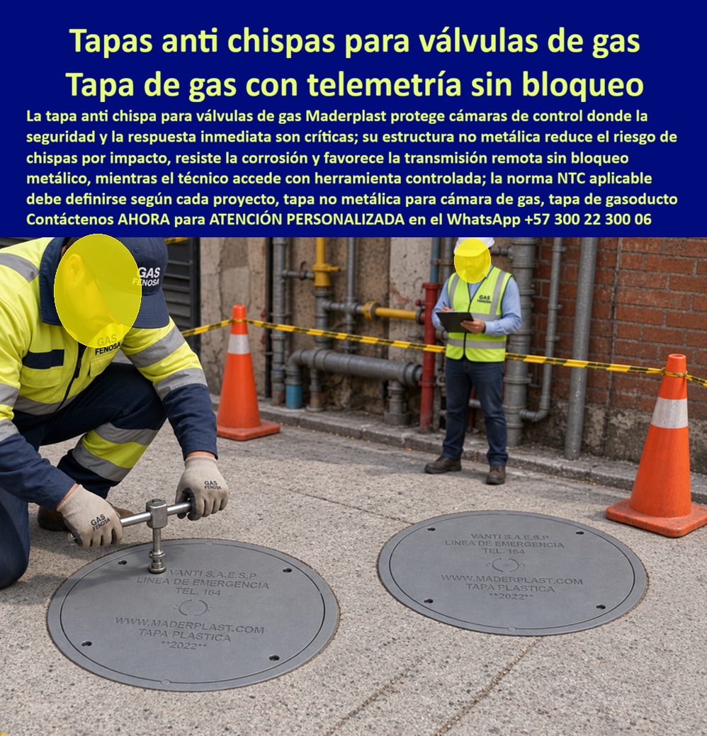 Tapa válvulas gas emergencia Tapa de seguridad gasoductos Maderplast - Tapa Poliválvula Antichispa Alto Impacto Norma NTC, Tapa Caja Válvula Gas Natural Antiestática Sin Chispa, Tapa de seguridad para camara gas transmisión remota, Tapa válvulas Tapa válvulas gas emergencia Tapa de seguridad gasoductos Maderplast Tapa Poliválvula Antichispa Alto Impacto Norma NTC Tapa Caja Válvula Gas Natural Antiestática Sin Chispa Tapa de seguridad para camara gas transmisión remota Tapa válvulas