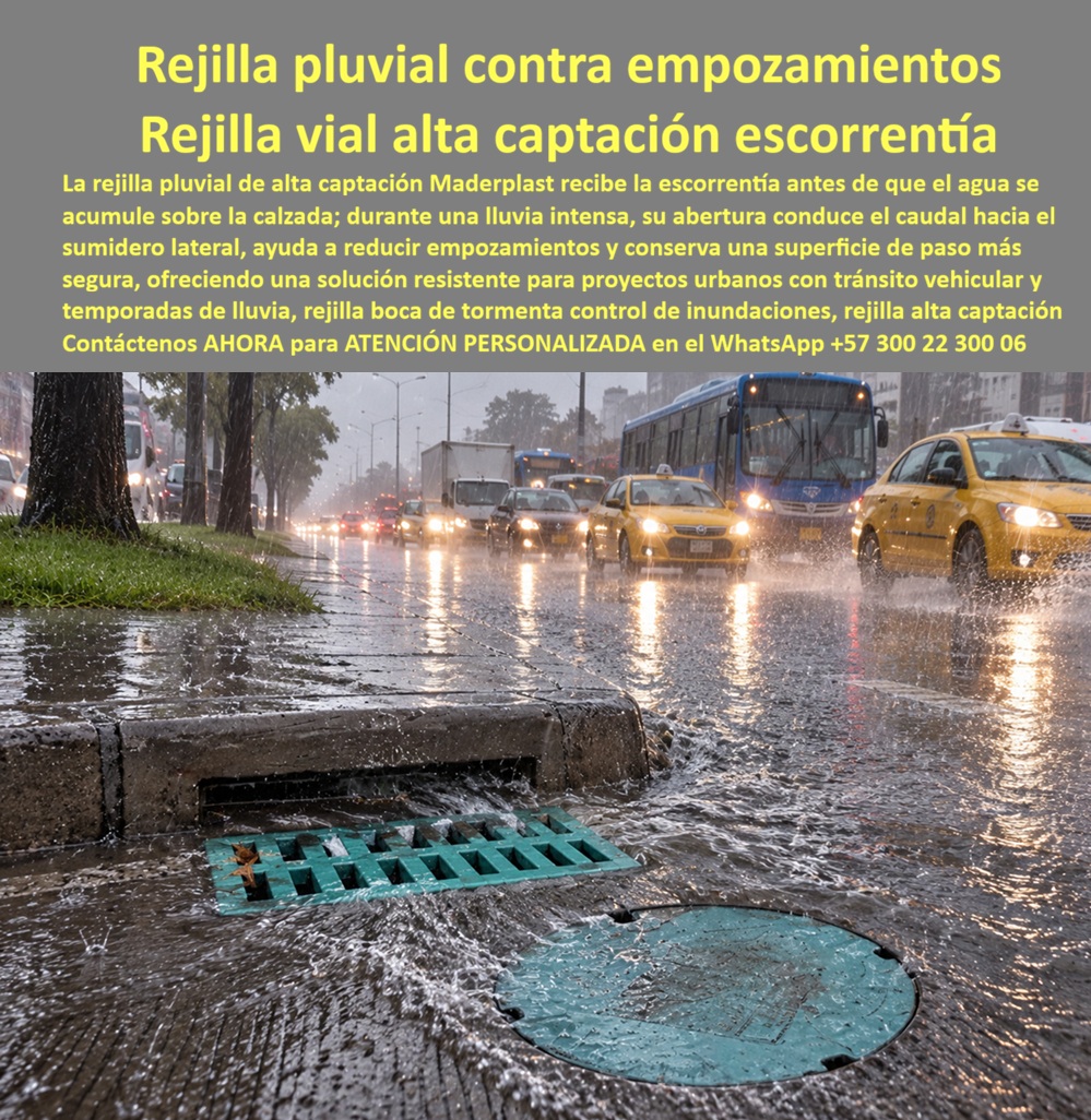 Tapa y rejilla drenaje sin empozamiento Drenaje Control Inundaciones Maderplast - Rejilla Boca Tormenta Eficaz Control De Inundaciones Vial, Sumidero lateral eficiente tráfico lluvia, Rejilla pluvial eficaz control de escorrentía, Rejilla Pluvial Tapa y rejilla drenaje sin empozamiento Drenaje Control Inundaciones Maderplast Rejilla Boca Tormenta Eficaz Control De Inundaciones Vial Sumidero lateral eficiente tráfico lluvia Rejilla pluvial eficaz control de escorrentía Rejilla Pluvial