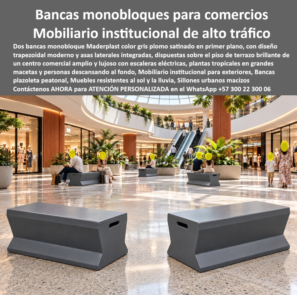 Asientos Monobloque Bancas Tipo Concreto Mobiliario Institucional Maderplast - Bancas plazoleta peatonal rigidez estructural pura, Sillones urbanos macizos blindaje contra impactos, Mobiliario Urbano Con Asa Lateral Reubicar Sin Grúa, Banco silla Asientos Monobloque Bancas Tipo Concreto Mobiliario Institucional Maderplast Bancas plazoleta peatonal rigidez estructural pura Sillones urbanos macizos blindaje contra impactos Mobiliario Urbano Con Asa Lateral Reubicar Sin Grúa Banco silla