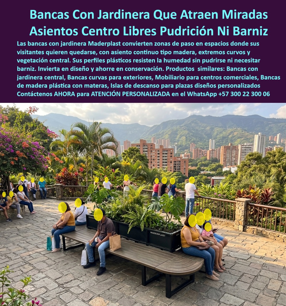 Góndola De Descanso Exteriores Mobiliario Centro Muebles Bancos Maderplast - Asientos curvos inoxidables antivandalismo de instalación rápida, Muebles circulares centros comerciales, Mobiliario Sillas de centros comerciales libre corrosión ahorro Góndola De Descanso Exteriores Mobiliario Centro Muebles Bancos Maderplast Asientos curvos inoxidables antivandalismo de instalación rápida Muebles circulares centros comerciales Mobiliario Sillas de centros comerciales libre corrosión ahorro