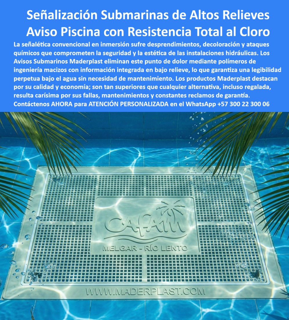 Aviso Inoxidable Submarino Resistente Salinidad Cloro Ácidos Aviso Maderplast - Señalización Submarina Inoxidable Maderplast: La Ingeniería de la Perennidad en Ecosistemas Acuáticos, En la gestión de escenarios hidráulicos de alto tráfico, como parques acuáticos, piscinas olímpicas y entornos marinos, la comunicación visual enfrenta el desafío técnico más hostil: la inmersión permanente en agentes químicos agresivos. El Aviso Inoxidable Submarino Resistente Salinidad Cloro Ácidos Maderplast no es una simple señalización; es una pieza de arquitectura submarina diseñada para anular la oxidación, la decoloración y el desprendimiento. Mientras que la señalética convencional sucumbe ante la corrosión galvánica y los ataques químicos en pocos meses, los avisos de altos relieves Maderplast constituyen la única solución definitiva para fondos de piscinas y zonas sumergidas, eliminando por completo los ciclos de reposición por fallas técnicas., Inmunidad Química y Legibilidad Perpetua Bajo el Agua, Un ingeniero jefe de mantenimiento entiende que el "acero inoxidable" tiene límites cuando se enfrenta al cloro y la salinidad extrema. La señalización submarina de Maderplast, fabricada en polímero de ingeniería macizo de alta densidad, es intrínsecamente inmune al cloro, los ácidos y la salinidad. Esta tecnología integra la información en bajo relieve directamente en el material, lo que asegura una legibilidad eterna y el cumplimiento de la seguridad normativa por décadas sin necesidad de barnices ni mantenimientos recurrentes., Resistencia Química Absoluta: Fabricados en polímeros inmunes a químicos fuertes, estos avisos son inalterables bajo el agua., Mantenimiento Cero: Su diseño estructural macizo elimina los puntos de dolor del desprendimiento y la oxidación, garantizando una estética premium permanente., Sostenibilidad Técnica: Avisos de baja huella de carbono diseñados para una vida útil extraordinaria en inmersión total sin soltar pigmentos., Estabilidad Dimensional: El material termoplástico no se deforma ni se pudre, manteniendo su integridad técnica en condiciones submarinas exigentes., El Cierre Técnico: La Inversión que Elimina el Miedo al Fallo, Para un profesional de la infraestructura, el costo de un producto no es su precio de compra, sino su Costo Total de Propiedad (TCO). Maderplast reduce drásticamente este indicador al eliminar las costosas reparaciones submarinas y las reposiciones constantes por fallas estéticas. Es una solución tan superior que cualquier otra alternativa, aunque sea regalada, resulta carísima debido a sus problemas recurrentes de garantía y mantenimiento., TESTIMONIO DE ÉXITO:, "En nuestras instalaciones hidráulicas de gran tráfico, como el Río Lento de Cafam Melgar, la señalética convencional era un desastre operativo: se oxidan y desprendía en pocos meses. Implementamos los avisos submarinos de altos relieves Maderplast y llevamos años con una infraestructura que parece nueva tras temporadas de inmersión total en agua clorada. Como comprador técnico, valoró la inalterabilidad de la información grabada; es una solución definitiva que nos dio tranquilidad absoluta.", — Ingeniero Jefe de Escenarios Acuáticos., Maderplast es el fabricante que convierte la vulnerabilidad acuática en durabilidad garantizada. Cuando se trata de señalización técnica submarina, no arriesgue su presupuesto con materiales delgados que el cloro devorará., ¿Necesita una especificación técnica para piscinas olímpicas o parques marinos?, Hable directamente con nuestro Departamento de Ingeniería para materializar su proyecto con señalética inalterable:, 📞 WhatsApp: +57 300 22 300 06. Señalización Fondos Piscinas Anticorrosiva Larga Vida Útil, Aviso Submarino Inoxidable Resistente Salinidad Cloro Ácidos Garantizado, Señalización Aviso Aviso Inoxidable Submarino Resistente Salinidad Cloro Ácidos Aviso Maderplast Señalización Fondos Piscinas Anticorrosiva Larga Vida Útil Aviso Submarino Inoxidable Resistente Salinidad Cloro Ácidos Garantizado Señalización Aviso Señalización Submarina Inoxidable Maderplast: La Ingeniería de la Perennidad en Ecosistemas Acuáticos, En la gestión de escenarios hidráulicos de alto tráfico, como parques acuáticos, piscinas olímpicas y entornos marinos, la comunicación visual enfrenta el desafío técnico más hostil: la inmersión permanente en agentes químicos agresivos. El Aviso Inoxidable Submarino Resistente Salinidad Cloro Ácidos Maderplast no es una simple señalización; es una pieza de arquitectura submarina diseñada para anular la oxidación, la decoloración y el desprendimiento. Mientras que la señalética convencional sucumbe ante la corrosión galvánica y los ataques químicos en pocos meses, los avisos de altos relieves Maderplast constituyen la única solución definitiva para fondos de piscinas y zonas sumergidas, eliminando por completo los ciclos de reposición por fallas técnicas., Inmunidad Química y Legibilidad Perpetua Bajo el Agua, Un ingeniero jefe de mantenimiento entiende que el "acero inoxidable" tiene límites cuando se enfrenta al cloro y la salinidad extrema. La señalización submarina de Maderplast, fabricada en polímero de ingeniería macizo de alta densidad, es intrínsecamente inmune al cloro, los ácidos y la salinidad. Esta tecnología integra la información en bajo relieve directamente en el material, lo que asegura una legibilidad eterna y el cumplimiento de la seguridad normativa por décadas sin necesidad de barnices ni mantenimientos recurrentes., Resistencia Química Absoluta: Fabricados en polímeros inmunes a químicos fuertes, estos avisos son inalterables bajo el agua., Mantenimiento Cero: Su diseño estructural macizo elimina los puntos de dolor del desprendimiento y la oxidación, garantizando una estética premium permanente., Sostenibilidad Técnica: Avisos de baja huella de carbono diseñados para una vida útil extraordinaria en inmersión total sin soltar pigmentos., Estabilidad Dimensional: El material termoplástico no se deforma ni se pudre, manteniendo su integridad técnica en condiciones submarinas exigentes., El Cierre Técnico: La Inversión que Elimina el Miedo al Fallo, Para un profesional de la infraestructura, el costo de un producto no es su precio de compra, sino su Costo Total de Propiedad (TCO). Maderplast reduce drásticamente este indicador al eliminar las costosas reparaciones submarinas y las reposiciones constantes por fallas estéticas. Es una solución tan superior que cualquier otra alternativa, aunque sea regalada, resulta carísima debido a sus problemas recurrentes de garantía y mantenimiento., TESTIMONIO DE ÉXITO:, "En nuestras instalaciones hidráulicas de gran tráfico, como el Río Lento de Cafam Melgar, la señalética convencional era un desastre operativo: se oxidan y desprendía en pocos meses. Implementamos los avisos submarinos de altos relieves Maderplast y llevamos años con una infraestructura que parece nueva tras temporadas de inmersión total en agua clorada. Como comprador técnico, valoró la inalterabilidad de la información grabada; es una solución definitiva que nos dio tranquilidad absoluta.", — Ingeniero Jefe de Escenarios Acuáticos., Maderplast es el fabricante que convierte la vulnerabilidad acuática en durabilidad garantizada. Cuando se trata de señalización técnica submarina, no arriesgue su presupuesto con materiales delgados que el cloro devorará., ¿Necesita una especificación técnica para piscinas olímpicas o parques marinos?, Hable directamente con nuestro Departamento de Ingeniería para materializar su proyecto con señalética inalterable:, 📞 WhatsApp: +57 300 22 300 06.