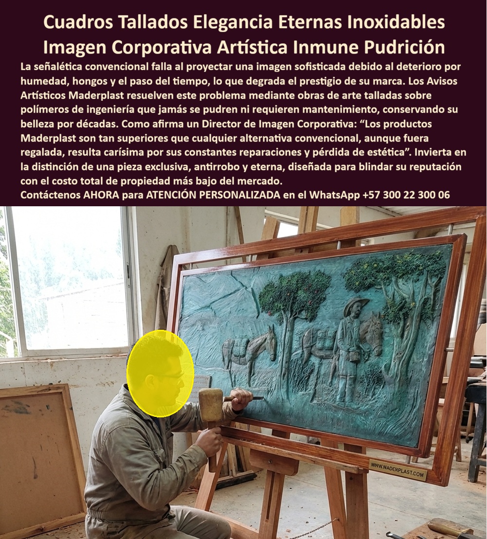 Avisos Artísticos Carteles Obra De Arte Señalización 3d Artistica Maderplast - Avisos Artísticos Carteles Obra de Arte Señalización 3D Artística Maderplast – Arte Cuadros Tallados Sin Pudrición Elegancia Eterna, Imagen Corporativa Artística Tallada a Mano, Avisos Exclusivos Tallados por Artistas La imagen muestra una obra en alto relieve con escena costumbrista, tallada con precisión y montada sobre estructura robusta, proyectando profundidad, textura y carácter artístico real. No es un cuadro decorativo convencional; es señalización 3D artística Maderplast diseñada para mantener su belleza intacta durante décadas, incluso en ambientes húmedos o de alta exposición solar. Esta pieza transforma la identidad visual en patrimonio estético permanente. El problema técnico de los cuadros tallados tradicionales en madera o metal es su vulnerabilidad al paso del tiempo. La humedad genera hongos y pudrición, el salitre acelera la corrosión, la radiación UV decolora barnices y los cambios térmicos provocan grietas. Cada restauración implica lijado, repinte, sellado y costos acumulativos que afectan imagen y presupuesto. En proyectos hoteleros, corporativos o institucionales, el deterioro visual se traduce en pérdida de prestigio. Los Avisos Artísticos Carteles Obra de Arte Señalización 3D Artística Maderplast se fabrican en polímero macizo de ingeniería, tallado con precisión milimétrica para lograr bajo relieve profundo y texturas realistas. Los Arte Cuadros Tallados Sin Pudrición Elegancia Eterna no requieren barnices ni tratamientos periódicos porque el material es estable dimensionalmente, inmune a hongos, humedad y radiación UV intensa. El acabado puede imitar madera antigua, bronce envejecido o estilos rústicos sin heredar sus debilidades estructurales. Desde el punto de vista técnico, estas piezas son resistentes a impactos leves, no presentan corrosión galvánica y pueden instalarse con anclajes calculados para fachada interior o exterior. La Imagen corporativa artística tallada a mano se integra como parte estructural del material, evitando desprendimientos o deformaciones. Además, el polímero no tiene valor de chatarra, reduciendo el riesgo de hurto en espacios públicos o turísticos. Financieramente, la decisión debe analizarse en términos de TCO. Los Avisos artísticos sin pudrición eliminan ciclos de restauración y mantenimiento correctivo. La Decoración Corporativa no es un lujo estético, es una estrategia de protección de marca. Por eso afirmamos con criterio técnico que los productos Maderplast son tan superiores que cualquier alternativa convencional, incluso si parece económica, termina siendo costosa por reparaciones y pérdida de detalle artístico. Para respaldar la inversión ante arquitectos o comités directivos, Maderplast suministra ficha técnica descargable en PDF con propiedades mecánicas, sistema de anclaje y recomendaciones de instalación; soporte de ingeniería para integración en portadas empresariales, hoteles, restaurantes y reservas naturales; y personalización total del diseño, desde boceto artístico hasta modelado 3D previo a fabricación. Puede solicitar cotización formal y producción exclusiva para proyectos premium. Si su proyecto requiere Cuadros tallados elegancia eterna, Murales tallados resistentes humedad o Arte tridimensional larga vida que proyecte distinción real sin mantenimiento recurrente, solicite ahora la ficha técnica PDF y una cotización personalizada. Con información técnica clara, la decisión deja de ser decorativa y se convierte en una inversión estratégica de imagen permanente. Atención personalizada al WhatsApp +57 300 22 300 06.Arte Cuadros Tallados Sin Pudrición Elegancia Eterna, Imagen Corporativa Artística Tallada A Mano, Avisos Exclusivos Tallados Por Artistas Letreros Aviso Avisos Artísticos Carteles Obra De Arte Señalización 3d Artistica Maderplast Arte Cuadros Tallados Sin Pudrición Elegancia Eterna Imagen Corporativa Artística Tallada A Mano Avisos Exclusivos Tallados Por Artistas Letreros Aviso Avisos Artísticos Carteles Obra de Arte Señalización 3D Artística Maderplast – Arte Cuadros Tallados Sin Pudrición Elegancia Eterna, Imagen Corporativa Artística Tallada a Mano, Avisos Exclusivos Tallados por Artistas La imagen muestra una obra en alto relieve con escena costumbrista, tallada con precisión y montada sobre estructura robusta, proyectando profundidad, textura y carácter artístico real. No es un cuadro decorativo convencional; es señalización 3D artística Maderplast diseñada para mantener su belleza intacta durante décadas, incluso en ambientes húmedos o de alta exposición solar. Esta pieza transforma la identidad visual en patrimonio estético permanente. El problema técnico de los cuadros tallados tradicionales en madera o metal es su vulnerabilidad al paso del tiempo. La humedad genera hongos y pudrición, el salitre acelera la corrosión, la radiación UV decolora barnices y los cambios térmicos provocan grietas. Cada restauración implica lijado, repinte, sellado y costos acumulativos que afectan imagen y presupuesto. En proyectos hoteleros, corporativos o institucionales, el deterioro visual se traduce en pérdida de prestigio. Los Avisos Artísticos Carteles Obra de Arte Señalización 3D Artística Maderplast se fabrican en polímero macizo de ingeniería, tallado con precisión milimétrica para lograr bajo relieve profundo y texturas realistas. Los Arte Cuadros Tallados Sin Pudrición Elegancia Eterna no requieren barnices ni tratamientos periódicos porque el material es estable dimensionalmente, inmune a hongos, humedad y radiación UV intensa. El acabado puede imitar madera antigua, bronce envejecido o estilos rústicos sin heredar sus debilidades estructurales. Desde el punto de vista técnico, estas piezas son resistentes a impactos leves, no presentan corrosión galvánica y pueden instalarse con anclajes calculados para fachada interior o exterior. La Imagen corporativa artística tallada a mano se integra como parte estructural del material, evitando desprendimientos o deformaciones. Además, el polímero no tiene valor de chatarra, reduciendo el riesgo de hurto en espacios públicos o turísticos. Financieramente, la decisión debe analizarse en términos de TCO. Los Avisos artísticos sin pudrición eliminan ciclos de restauración y mantenimiento correctivo. La Decoración Corporativa no es un lujo estético, es una estrategia de protección de marca. Por eso afirmamos con criterio técnico que los productos Maderplast son tan superiores que cualquier alternativa convencional, incluso si parece económica, termina siendo costosa por reparaciones y pérdida de detalle artístico. Para respaldar la inversión ante arquitectos o comités directivos, Maderplast suministra ficha técnica descargable en PDF con propiedades mecánicas, sistema de anclaje y recomendaciones de instalación; soporte de ingeniería para integración en portadas empresariales, hoteles, restaurantes y reservas naturales; y personalización total del diseño, desde boceto artístico hasta modelado 3D previo a fabricación. Puede solicitar cotización formal y producción exclusiva para proyectos premium. Si su proyecto requiere Cuadros tallados elegancia eterna, Murales tallados resistentes humedad o Arte tridimensional larga vida que proyecte distinción real sin mantenimiento recurrente, solicite ahora la ficha técnica PDF y una cotización personalizada. Con información técnica clara, la decisión deja de ser decorativa y se convierte en una inversión estratégica de imagen permanente. Atención personalizada al WhatsApp +57 300 22 300 06.