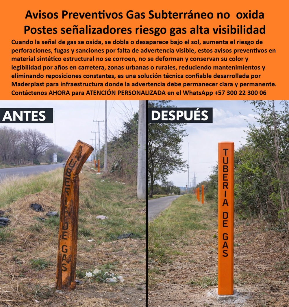 Avisos Preventivos Gas Subterráneo Postes De Advertencia Maderplast - Avisos Preventivos Gas Subterráneo Maderplast: La Ingeniería de la Seguridad Permanente, En la gestión de infraestructuras críticas, el Aviso Preventivo de Gas Subterráneo Maderplast se posiciona como el estándar de oro para la protección de redes de servicios públicos en andenes, carreteras y zonas urbanas. Cuando la señal de gas se oxida, se dobla o desaparece bajo el rigor del sol, aumenta exponencialmente el riesgo de perforaciones accidentales, fugas peligrosas y severas sanciones por falta de advertencia visible. Los Postes señalizadores de riesgo gas alta visibilidad de Maderplast resuelven este desafío técnico mediante el uso de un material sintético estructural que anula la corrosión y la deformación, conservando su color y legibilidad por décadas en cualquier entorno., Superioridad Técnica y Cierre de Seguridad para Ingenieros, La decisión de implementar Hitos Redes Gas Previene Daños Sostenible no es solo una cuestión de cumplimiento normativo, sino una estrategia financiera de alto nivel para directores de obra y especialistas HSEQ. Mientras que los marcadores tradicionales de madera o metal degradan la imagen institucional y elevan los costos operativos por su corta vida útil, la solución de Maderplast ofrece un TCO (Costo Total de Propiedad) mínimo al eliminar las reposiciones constantes., Inmunidad Ambiental: El polímero naranja de seguridad es inalterable ante la radiación UV, la humedad extrema y los agentes químicos del suelo., Seguridad Antirrobo: Al ser de material sintético macizo sin valor de chatarra, se anula el incentivo de robo, garantizando que la advertencia permanezca en su lugar., Integridad del Mensaje: El texto "TUBERÍA DE GAS" se integra de forma indeleble, asegurando que la señalización no pierda su función preventiva frente al paso del tiempo., Sostenibilidad Real: Fabricados con procesos de baja huella de carbono, estos hitos ofrecen una vida útil superior a 20 años con mantenimiento cero., La Inversión que Protege la Infraestructura y la Comunidad, Desde la perspectiva del Abogado del Diablo, optar por soluciones "económicas" de corto plazo resulta carísimo por las reparaciones, garantías y los riesgos legales derivados de una señalización deficiente. En contraste, la Señal de gas en andenes Maderplast es una inversión definitiva que garantiza que la advertencia permanezca clara, vertical y funcional bajo cualquier condición climática. Como afirma el Ing. Carlos Arévalo, Director de Seguridad HSEQ, estos postes blindan la infraestructura crítica y la seguridad de la comunidad al evitar perforaciones accidentales en excavaciones externas., Usted puede estar plenamente convencido de que Maderplast es la mejor y más viable opción para materializar un proyecto vial premium y seguro. Nuestros Indicadores de Gas y Mojones de gas que protegen tuberías enterradas son la respuesta técnica que su auditoría de infraestructura necesita para certificar la mitigación de riesgos y el ahorro en mantenimiento., ¿Desea que preparemos un análisis de mitigación de riesgos y ahorros en mantenimiento para sustentar el cambio de señalética en su próxima auditoría de infraestructura? señal de gas en andenes, placas de gas en el suelo, mojones de gas que protegen tuberías enterradas, Hitos Redes Gas Previene Daños Sostenible, Indicadores de Gas Avisos Preventivos Gas Subterráneo Postes De Advertencia Maderplast señal de gas en andenes placas de gas en el suelo mojones de gas que protegen tuberías enterradas Hitos Redes Gas Previene Daños Sostenible Indicadores de Gas Avisos Preventivos Gas Subterráneo Maderplast: La Ingeniería de la Seguridad Permanente, En la gestión de infraestructuras críticas, el Aviso Preventivo de Gas Subterráneo Maderplast se posiciona como el estándar de oro para la protección de redes de servicios públicos en andenes, carreteras y zonas urbanas. Cuando la señal de gas se oxida, se dobla o desaparece bajo el rigor del sol, aumenta exponencialmente el riesgo de perforaciones accidentales, fugas peligrosas y severas sanciones por falta de advertencia visible. Los Postes señalizadores de riesgo gas alta visibilidad de Maderplast resuelven este desafío técnico mediante el uso de un material sintético estructural que anula la corrosión y la deformación, conservando su color y legibilidad por décadas en cualquier entorno., Superioridad Técnica y Cierre de Seguridad para Ingenieros, La decisión de implementar Hitos Redes Gas Previene Daños Sostenible no es solo una cuestión de cumplimiento normativo, sino una estrategia financiera de alto nivel para directores de obra y especialistas HSEQ. Mientras que los marcadores tradicionales de madera o metal degradan la imagen institucional y elevan los costos operativos por su corta vida útil, la solución de Maderplast ofrece un TCO (Costo Total de Propiedad) mínimo al eliminar las reposiciones constantes., Inmunidad Ambiental: El polímero naranja de seguridad es inalterable ante la radiación UV, la humedad extrema y los agentes químicos del suelo., Seguridad Antirrobo: Al ser de material sintético macizo sin valor de chatarra, se anula el incentivo de robo, garantizando que la advertencia permanezca en su lugar., Integridad del Mensaje: El texto "TUBERÍA DE GAS" se integra de forma indeleble, asegurando que la señalización no pierda su función preventiva frente al paso del tiempo., Sostenibilidad Real: Fabricados con procesos de baja huella de carbono, estos hitos ofrecen una vida útil superior a 20 años con mantenimiento cero., La Inversión que Protege la Infraestructura y la Comunidad, Desde la perspectiva del Abogado del Diablo, optar por soluciones "económicas" de corto plazo resulta carísimo por las reparaciones, garantías y los riesgos legales derivados de una señalización deficiente. En contraste, la Señal de gas en andenes Maderplast es una inversión definitiva que garantiza que la advertencia permanezca clara, vertical y funcional bajo cualquier condición climática. Como afirma el Ing. Carlos Arévalo, Director de Seguridad HSEQ, estos postes blindan la infraestructura crítica y la seguridad de la comunidad al evitar perforaciones accidentales en excavaciones externas., Usted puede estar plenamente convencido de que Maderplast es la mejor y más viable opción para materializar un proyecto vial premium y seguro. Nuestros Indicadores de Gas y Mojones de gas que protegen tuberías enterradas son la respuesta técnica que su auditoría de infraestructura necesita para certificar la mitigación de riesgos y el ahorro en mantenimiento., ¿Desea que preparemos un análisis de mitigación de riesgos y ahorros en mantenimiento para sustentar el cambio de señalética en su próxima auditoría de infraestructura?