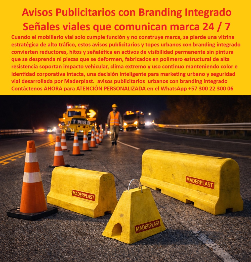 Branding Publicitario Aviso Con Branding Urbano Señalética Publicitaria Maderplast - Branding Publicitario Maderplast: Transformando la Seguridad Vial en Vitrinas Estratégicas, En la gestión de infraestructura moderna, el mobiliario vial ya no debe ser solo un elemento técnico; debe ser una plataforma de comunicación. El sistema de Branding Publicitario Aviso Con Branding Urbano Maderplast revoluciona el marketing urbano al integrar la identidad corporativa directamente en elementos de seguridad de alta resistencia. Esta solución estratégica convierte reductores de velocidad, hitos y topes de llanta en activos de visibilidad permanente que comunican la marca las 24 horas, los 7 días de la semana, sin los costos asociados a la pintura o el mantenimiento constante. Fabricados en polímero estructural de alta ingeniería, estos elementos soportan el impacto vehicular continuo y el clima extremo sin deformarse, manteniendo la imagen institucional impecable por décadas., Cierre Técnico: Eliminando el Miedo a la Inversión en Imagen Pública, Para un Director de Marketing o un Ingeniero de Infraestructura, el riesgo principal es la degradación de la marca. Un aviso que se pela, se oxida o se deforma proyecta una imagen de descuido y genera gastos de reposición inaceptables. Maderplast elimina este miedo mediante una tecnología de polímero sólido donde la identidad de marca está integrada de forma permanente e inalterable., Inmunidad Estructural: Los reductores y topes de llanta no se deforman ni se agrietan bajo el peso de tráfico pesado, garantizando que el branding vial permanezca legible y funcional., Mantenimiento Cero: Al ser un material con color y marca integrados en la masa, se anulan las jornadas de repintado, lo que reduce el TCO (Costo Total de Propiedad) al mínimo absoluto., Seguridad y Reputación: Un mobiliario vial en excelente estado refuerza la seguridad y la confianza del usuario, elevando el prestigio de la empresa que lo patrocina o la entidad que lo instala., Sostenibilidad Real: Fabricados con procesos de baja huella de carbono, estos activos son la opción más ecológica para proyectos de Smart City que buscan durabilidad de largo plazo., Marketing Indestructible en el Espacio Público, La Señalética publicitaria Maderplast convierte puntos de alto tráfico en vitrinas de marketing inagotables. Mientras el mobiliario tradicional de metal se oxida y pierde valor, las soluciones sintéticas estructurales de Maderplast protegen la inversión publicitaria contra el vandalismo y el clima agresivo. Como afirma el Ing. Ricardo Montalvo, Director de Marketing Urbano, "Maderplast no solo entrega seguridad vial, entrega una plataforma de marketing indestructible" que garantiza visibilidad estratégica 24/7 con una inversión única., Usted puede estar plenamente convencido de que Maderplast es la única y mejor opción para materializar un proyecto de branding urbano que combine seguridad, estética y rentabilidad extrema. Nuestras soluciones están diseñadas para durar donde otros fallan, convirtiendo cada reductor de velocidad en un testimonio de la calidad y solidez de su marca., ¿Desea que preparemos un render de su marca integrada en nuestros reductores y topes para proyectar el impacto de su branding urbano hoy mismo?Aviso Branding publicitario en reductores de velocidad urbana, señales Topes Llanta Sin Deformación Branding Vial Permanente Demarcar Hito Estacion Branding Publicitario Aviso Con Branding Urbano Señaletica Publicitaria Maderplast Aviso Branding publicitario en reductores de velocidad urbana señales Topes Llanta Sin Deformación Branding Vial Permanente Demarcar Hito Estación Branding Publicitario Maderplast: Transformando la Seguridad Vial en Vitrinas Estratégicas, En la gestión de infraestructura moderna, el mobiliario vial ya no debe ser solo un elemento técnico; debe ser una plataforma de comunicación. El sistema de Branding Publicitario Aviso Con Branding Urbano Maderplast revoluciona el marketing urbano al integrar la identidad corporativa directamente en elementos de seguridad de alta resistencia. Esta solución estratégica convierte reductores de velocidad, hitos y topes de llanta en activos de visibilidad permanente que comunican la marca las 24 horas, los 7 días de la semana, sin los costos asociados a la pintura o el mantenimiento constante. Fabricados en polímero estructural de alta ingeniería, estos elementos soportan el impacto vehicular continuo y el clima extremo sin deformarse, manteniendo la imagen institucional impecable por décadas., Cierre Técnico: Eliminando el Miedo a la Inversión en Imagen Pública, Para un Director de Marketing o un Ingeniero de Infraestructura, el riesgo principal es la degradación de la marca. Un aviso que se pela, se oxida o se deforma proyecta una imagen de descuido y genera gastos de reposición inaceptables. Maderplast elimina este miedo mediante una tecnología de polímero sólido donde la identidad de marca está integrada de forma permanente e inalterable., Inmunidad Estructural: Los reductores y topes de llanta no se deforman ni se agrietan bajo el peso de tráfico pesado, garantizando que el branding vial permanezca legible y funcional., Mantenimiento Cero: Al ser un material con color y marca integrados en la masa, se anulan las jornadas de repintado, lo que reduce el TCO (Costo Total de Propiedad) al mínimo absoluto., Seguridad y Reputación: Un mobiliario vial en excelente estado refuerza la seguridad y la confianza del usuario, elevando el prestigio de la empresa que lo patrocina o la entidad que lo instala., Sostenibilidad Real: Fabricados con procesos de baja huella de carbono, estos activos son la opción más ecológica para proyectos de Smart City que buscan durabilidad de largo plazo., Marketing Indestructible en el Espacio Público, La Señalética publicitaria Maderplast convierte puntos de alto tráfico en vitrinas de marketing inagotables. Mientras el mobiliario tradicional de metal se oxida y pierde valor, las soluciones sintéticas estructurales de Maderplast protegen la inversión publicitaria contra el vandalismo y el clima agresivo. Como afirma el Ing. Ricardo Montalvo, Director de Marketing Urbano, "Maderplast no solo entrega seguridad vial, entrega una plataforma de marketing indestructible" que garantiza visibilidad estratégica 24/7 con una inversión única., Usted puede estar plenamente convencido de que Maderplast es la única y mejor opción para materializar un proyecto de branding urbano que combine seguridad, estética y rentabilidad extrema. Nuestras soluciones están diseñadas para durar donde otros fallan, convirtiendo cada reductor de velocidad en un testimonio de la calidad y solidez de su marca., ¿Desea que preparemos un render de su marca integrada en nuestros reductores y topes para proyectar el impacto de su branding urbano hoy mismo?