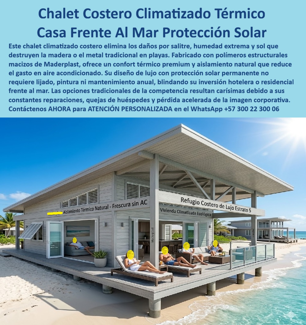Chalet Sobre El Mar Climatizado Casa Fresca Frente Al Mar Maderplast - Chalet Climatizado Costero Alta Eficiencia Térmica, Chalet Frente Al Mar Confort Térmico Y Diseño Premium, Casa Turística Frente Al Mar Protección Solar Permanente, Chalet Sobre El Mar Climatizado Casa Fresca Frente Al Mar Maderplast Chalet Climatizado Costero Alta Eficiencia Térmica Chalet Frente Al Mar Confort Térmico Y Diseño Premium Casa Turística Frente Al Mar Protección Solar Permanente